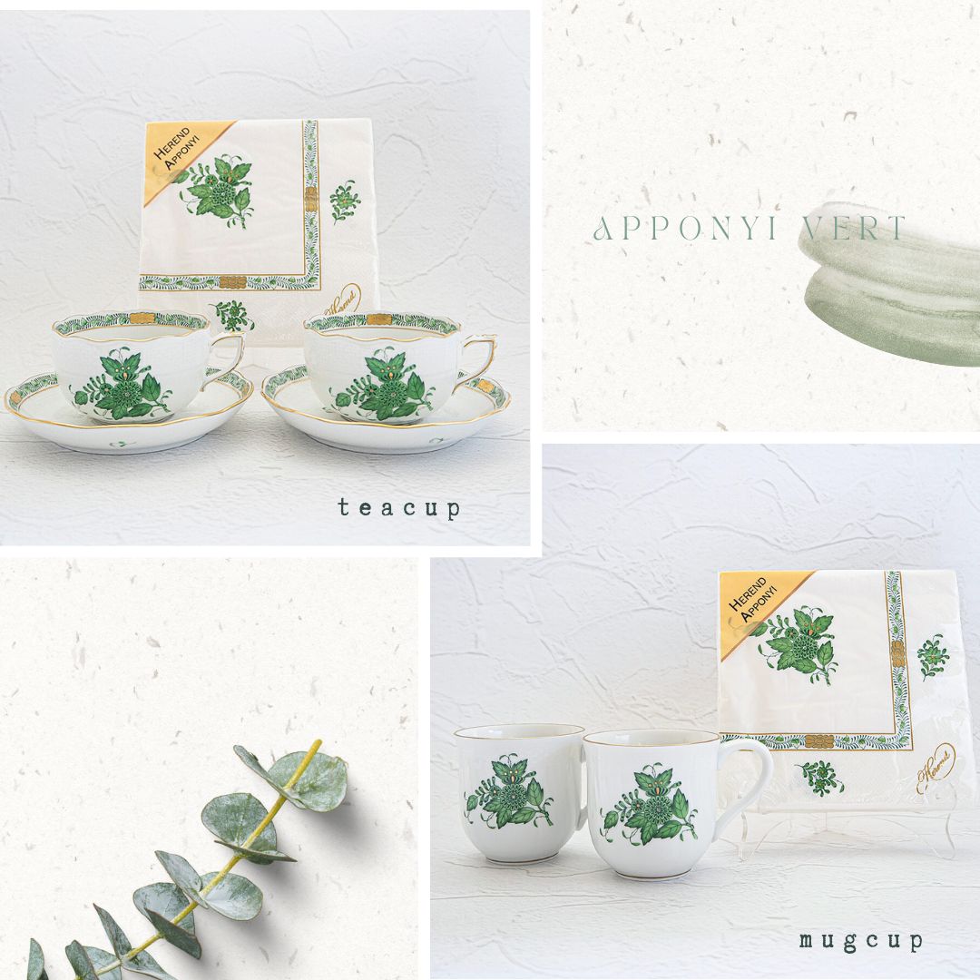 SALE［新品］Herendアポニー オリエンタルティータイム6点セット オリエンタルカップセレクション