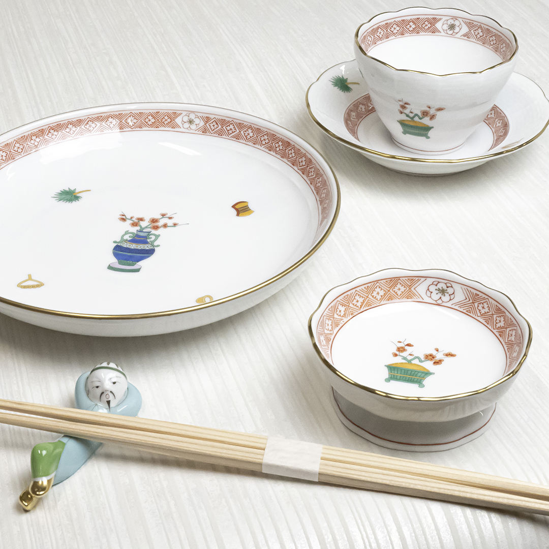 ヘレンド　オリエンタルティー　小皿 東方の宝] オリエンタルカップ&ソーサー1